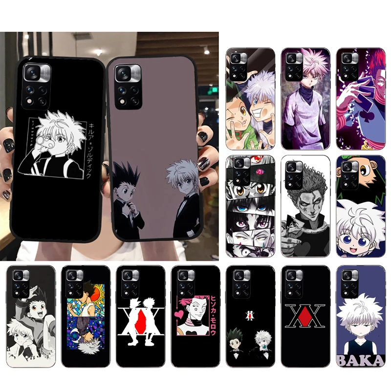 Hunter x Hunter Phone Case for Xiaomi Redmi note 13 12 11 10 Pro 12S 11S 10S Redmi 10 13C 9C Funda