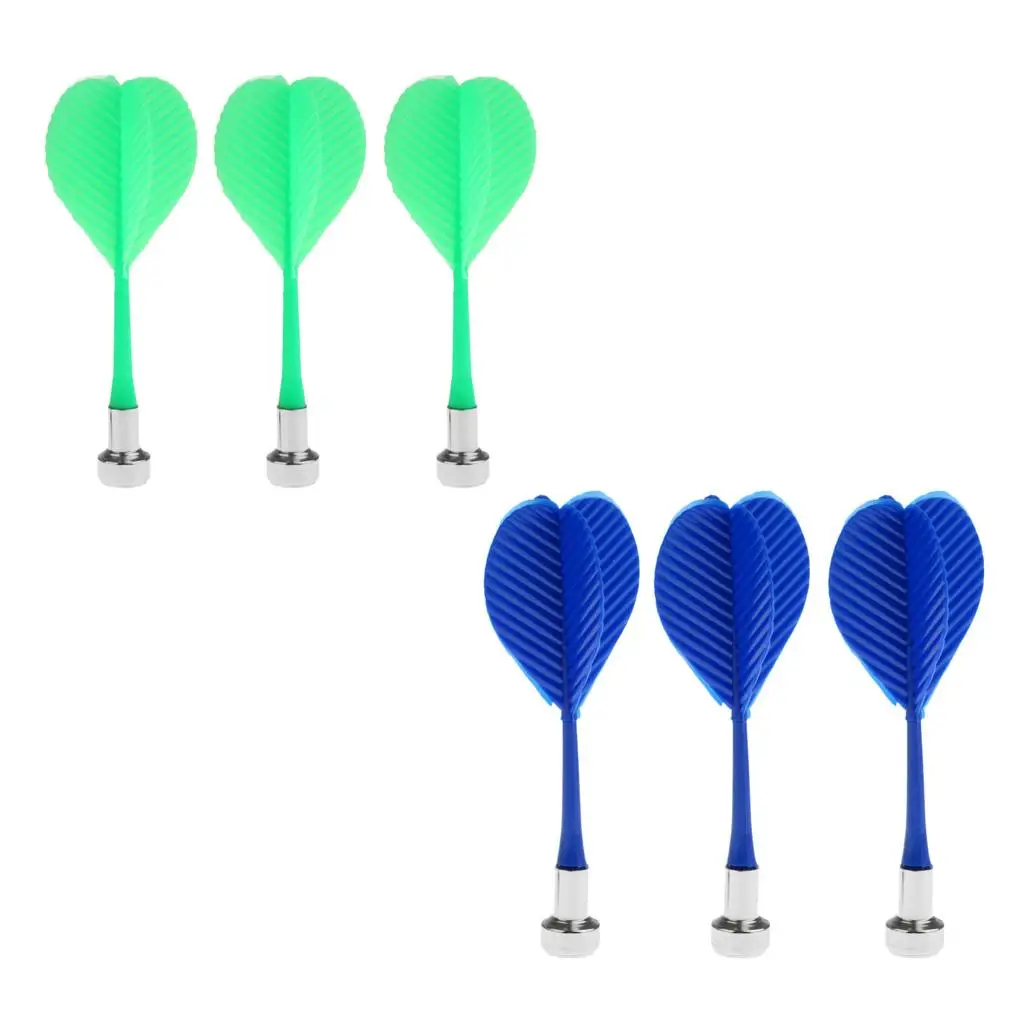 Magnetic Darts Professional Set Plastic Tip Replacement Darts for Dartboard Two-sided Magnetic Board Indoor Game Target
