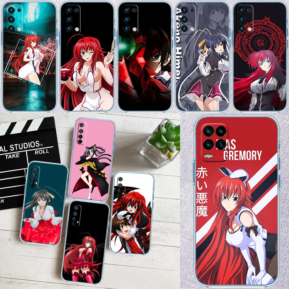 UT30 Rias Gremory Transparent Phone Case for Motorola Moto G40 G04 G05 One Ace Action  Fusion + Plus Hyper Macro Vision Zoom