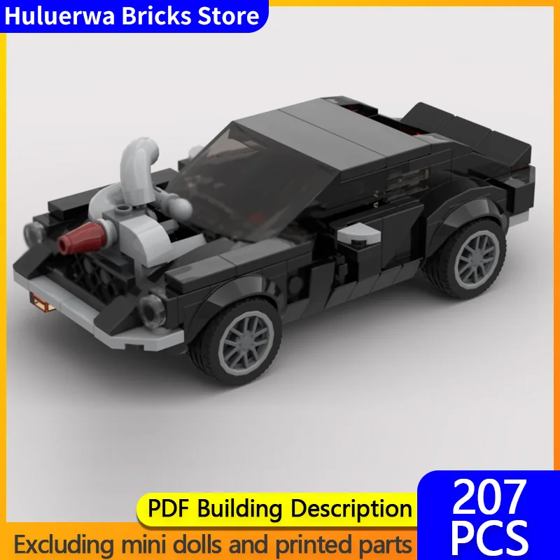 

Speed Hypercar Model MOC Building Bricks 240Z Two-Door Sports Car Modular Technology Gifts Holiday Assemble Children Toys Suit