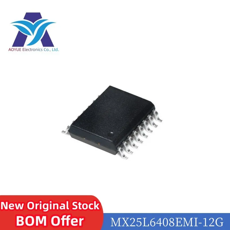 New Original Authentic MX25L6408EMI-12G Flash 64Mbit 86MHz NOR FLASH SPI Memory chip IC