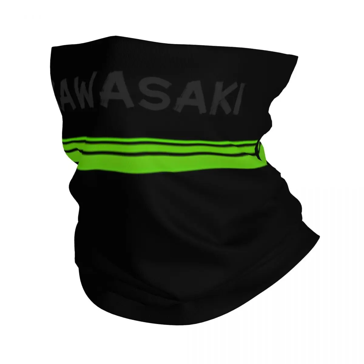 

Groovy Bandana Neck Cover Printed Motorcycle Motocross K-Kawasaki Face Scarf Balaclava Cycling Unisex Adult All Season