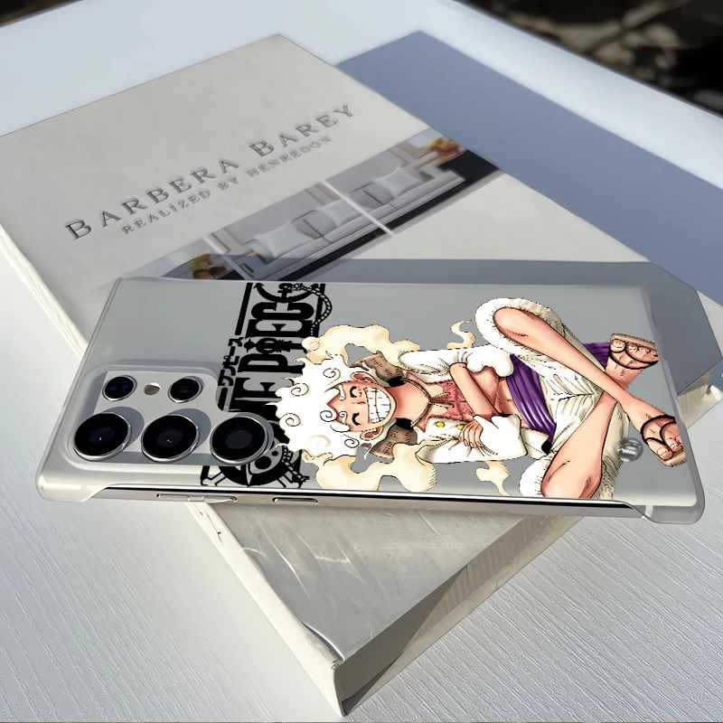 حافظة Ace Anime Luffy لهاتف سامسونج جالاكسي S25 S24 FE S23 Plus S22 Ultra S21 S20 FE S23Ultra S22 Plus غطاء شفاف #6