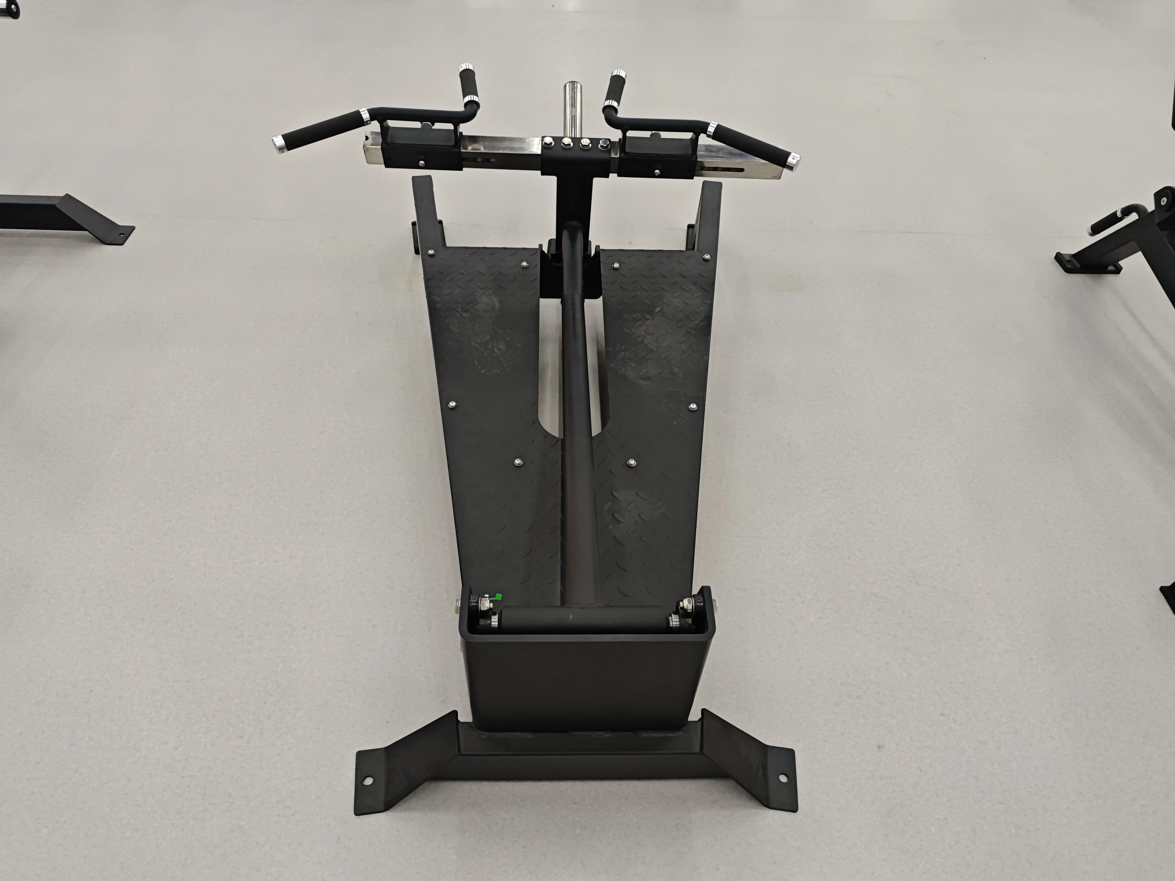 معدات فولاذية لتمارين الساق قابلة للتعديل، آلة T-Row تدوم طويلاً لآلات اختيار تحميل دبوس التمرين الخلفي #2