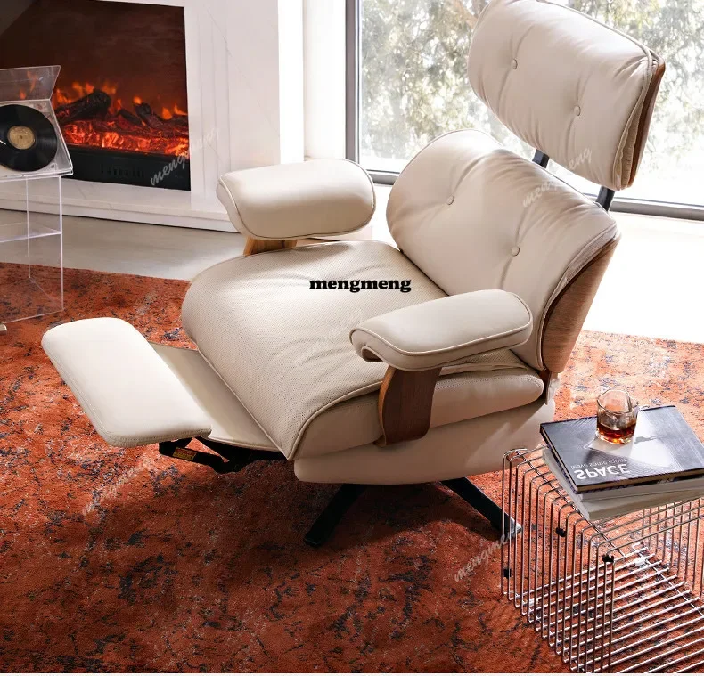 

Best seller Medieval style electric single sofa chair for home comfort and sedentary leather recliner, living room lazy leisure