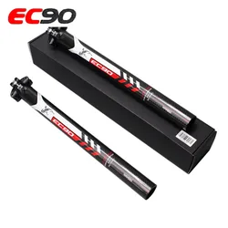 Ultralight Full Carbon Fiber Bicycle Seatpost Road Bike Seat Tube MTB Seatpost Double Nail Clamp Riding Accessories 2022 3K