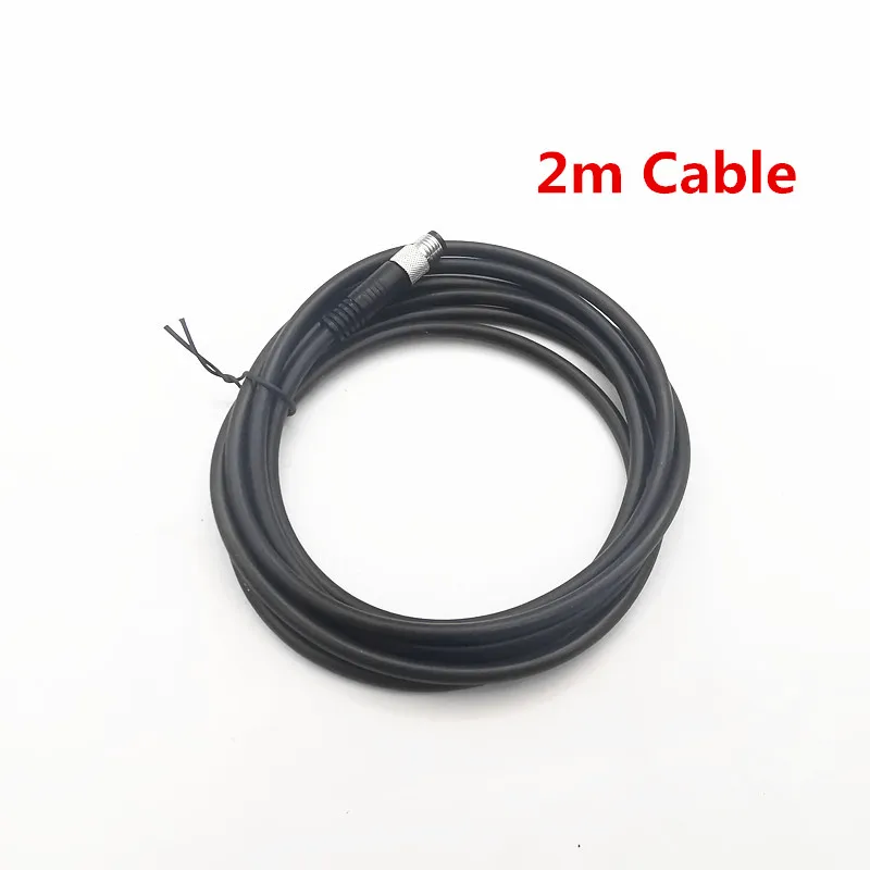 high quality 3 pins 4 pins Sensor Connector Cable M8 Waterproof plug Male&Female Straight Angle 3 4 Pin +2m PVC line