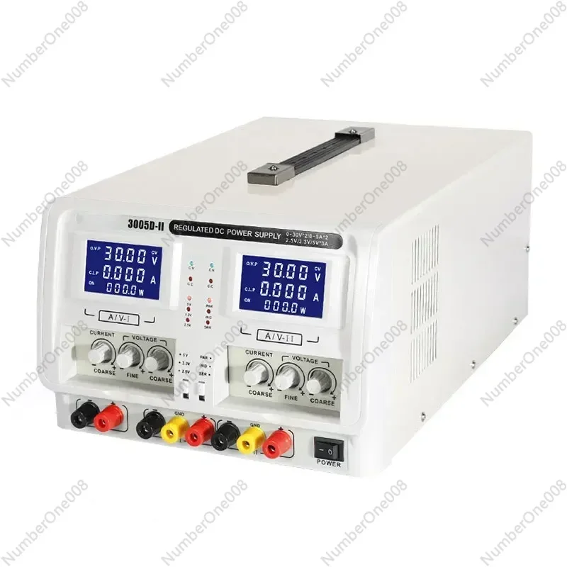 30V5A high-precision power supply dual-channel DC regulated power supply dual-line linear power supply