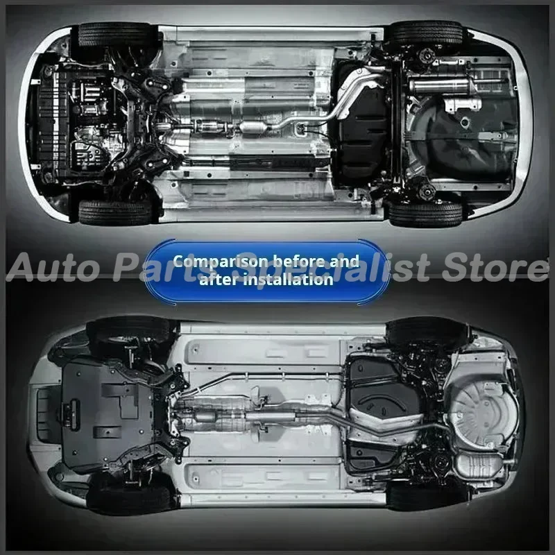 คุณภาพสูงสําหรับ Volvo S80 2012-2016 2.9L 3.0L Engine Guard Board Splash Shield โคลน Fender แผ่นสีดํา