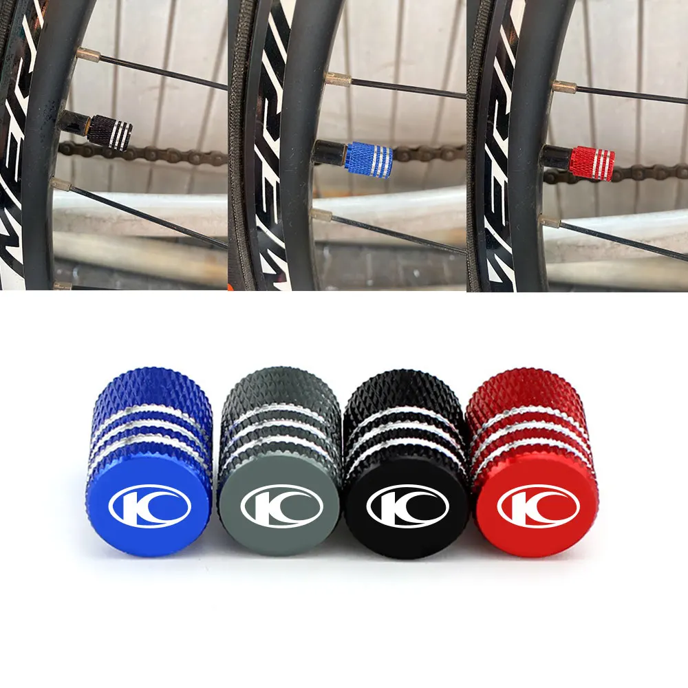 2pcs Valve Stem Caps For KYMCO  Sheet Motorcycle Sponsors  Tire Decorative Accessories