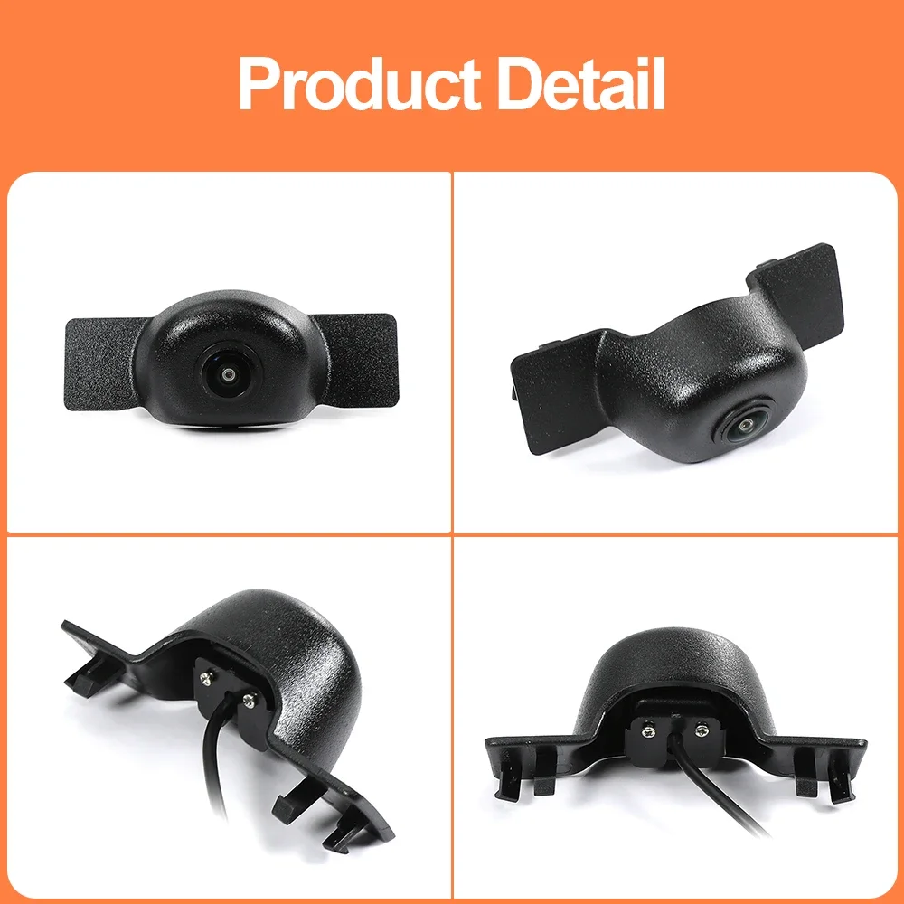 

TEENRAM 150° Fisheye Lens AHD 1080P OEM Vehicle Front View Camera for Mercedes Benz 2023 GLC Night Vision Parking Monitoring