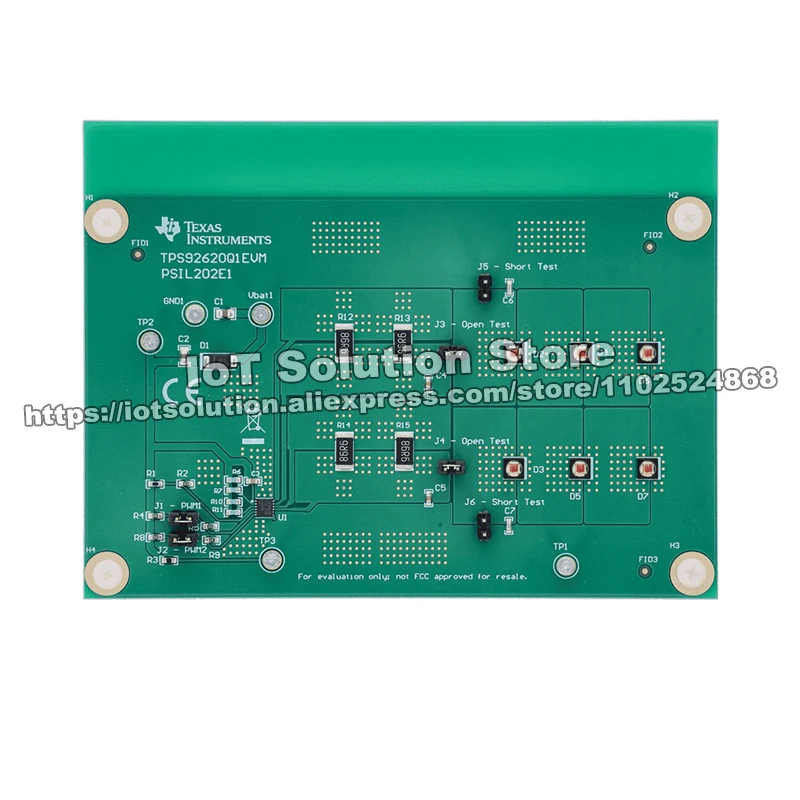 TPS92620Q1EVM TPS92620-Q1 evaluation module for two-channel high-current 40-V high-side LED driver