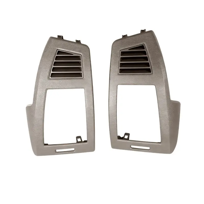 L10A For Nissan Altima 2004-2006 1Pair Dashboard Air Conditioning Vent Face Shell AC Air Outlet Frame Side Air Vent Cover