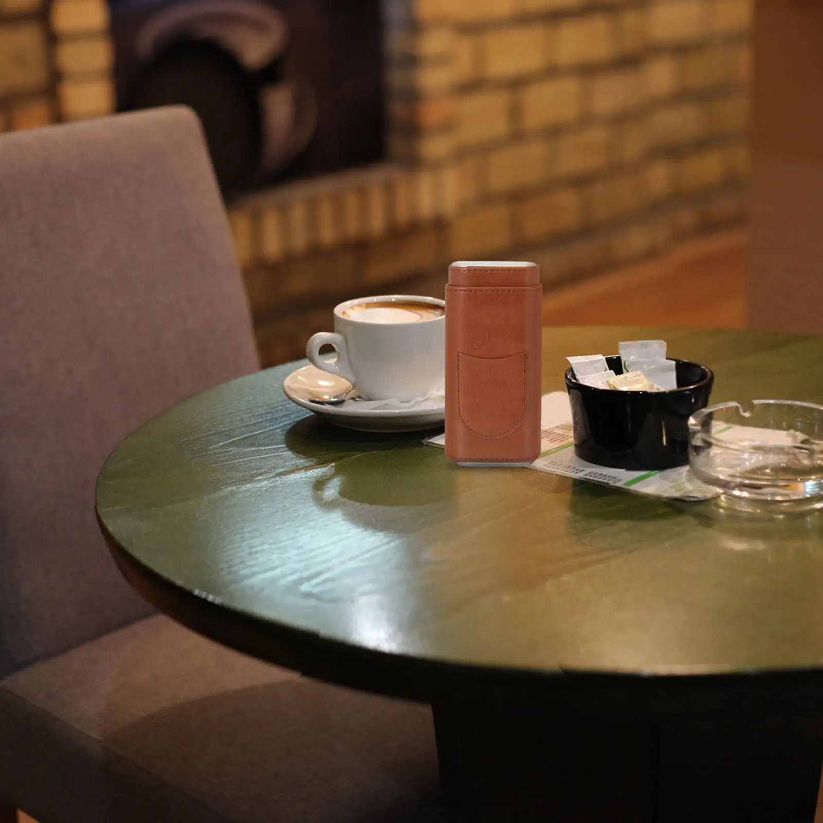 

Ciggaret Case Cigar Holder Pu Travel Portable Carrying Bag for Humidors Cases Oragnizer