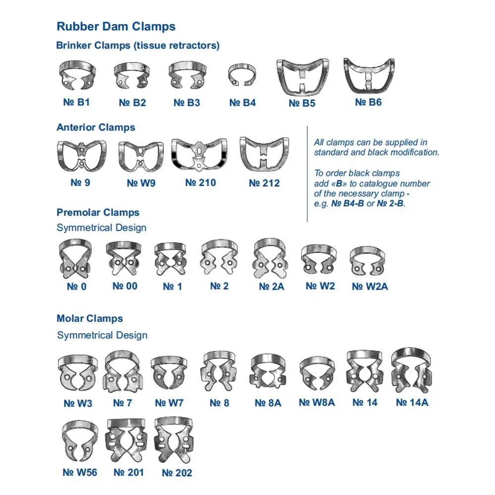 Pinces dentaires en caoutchouc B4, pinces molaires W3 No.7 W7 No.8 No.8A W8A W56, accessoires dentaires russes