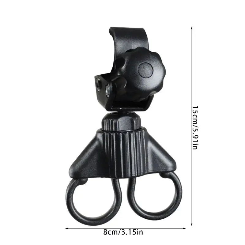 U13F Heavy Duty Strollers Hook for High Weight Capacity Fit Most Baby Carriages Easy Clip Installation No Tool Required