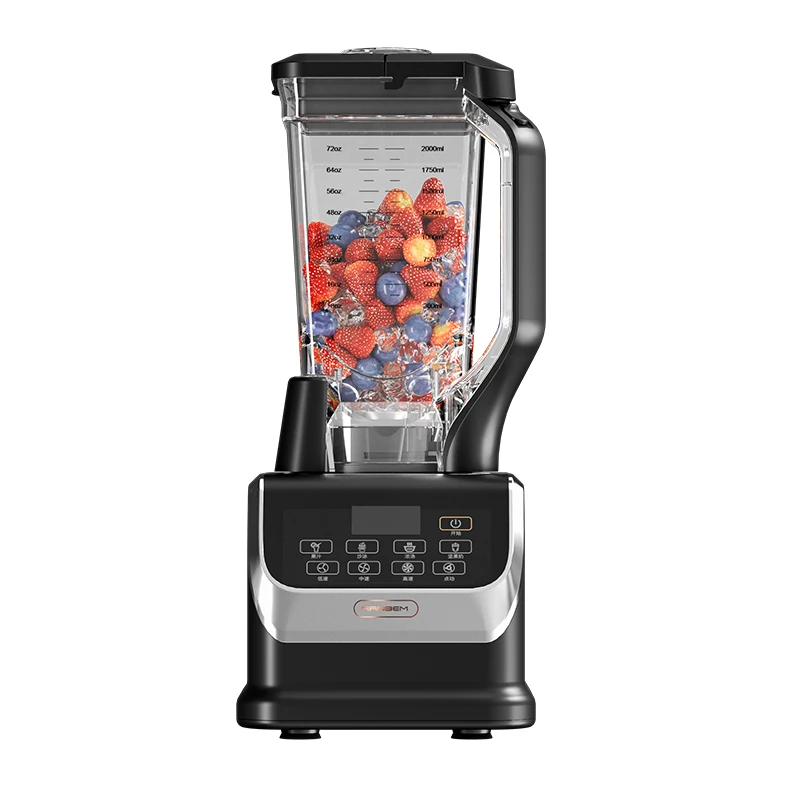 New Arrival Commercial Household Electric Heavy Duty 2000ml Capacity 6 Blades 2200W Kitchen Appliance Smoothie Blender