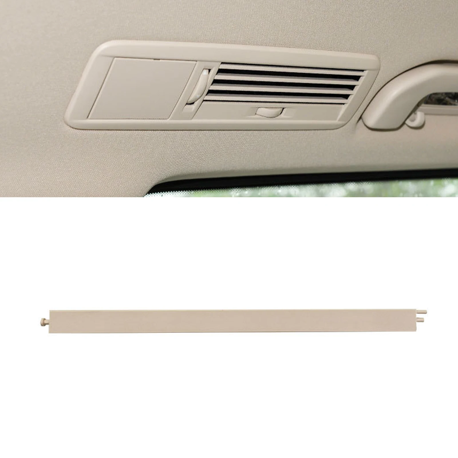 1x Beige/Gray Roof Air Conditioner Grille For Mercedes W447 W448 For V Class For Vito 2015-2023 Car Accessories