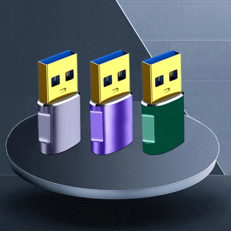 Adaptateur USB3.0 mâle vers Type C femelle, tête Conversion, vitesse données 5Gbps