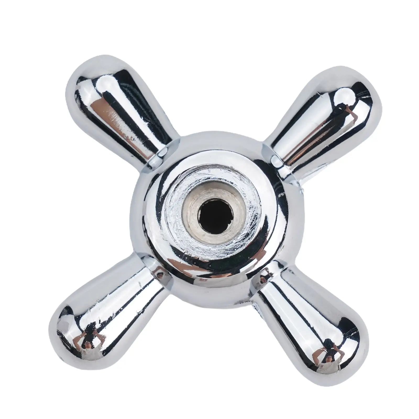 

Replacement Tap Knob Handle Set of 2 Made from Alloy for 8mm 20 Teeth Valve Core for Bathroom and For Kitchen Use