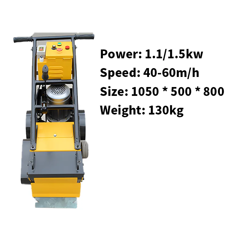 C Grinding Machine for Pavement Milling Core Component EngineFS XB-350 Electric Concrete Scarifier with Vacuum System Floor