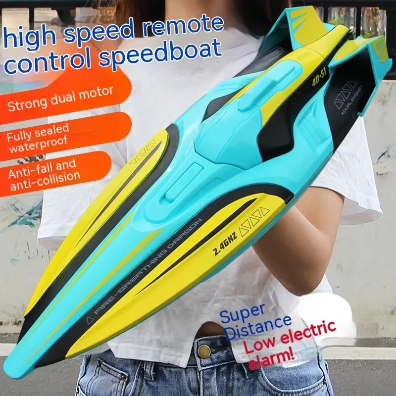 S1 Remote-controlled Boat Wireless Electric Long Endurance High-speed 2.4g Speedboat Water Boat Model Children's Toy