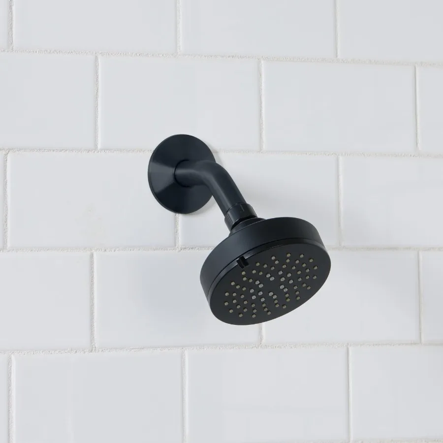 

3 Function Monsoon Shower Head in Matte Black