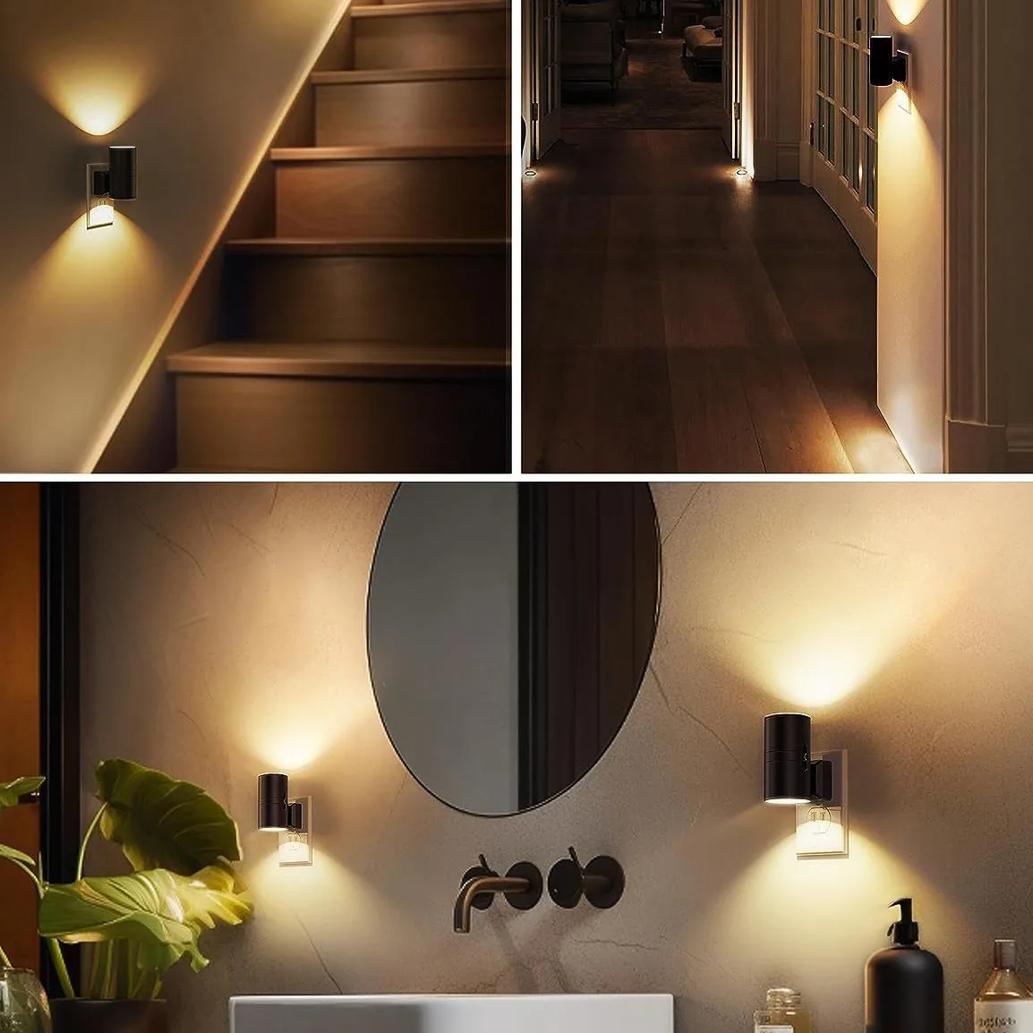 Modern LED Indoor Decor Lighting 1W Aluminum Wall Lamps For Bedroom Corridor Stairs KTV Wall Sconce bathroom Mirror light