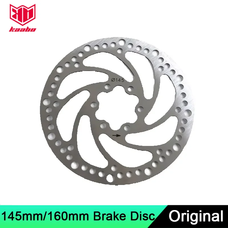 Disque de frein d'origine pour scooter électrique intelligent, Kaabo Wolf, Kokor, Wolf X, 11 Wolf King, ightPro, 145mm, 160mm, 145mm