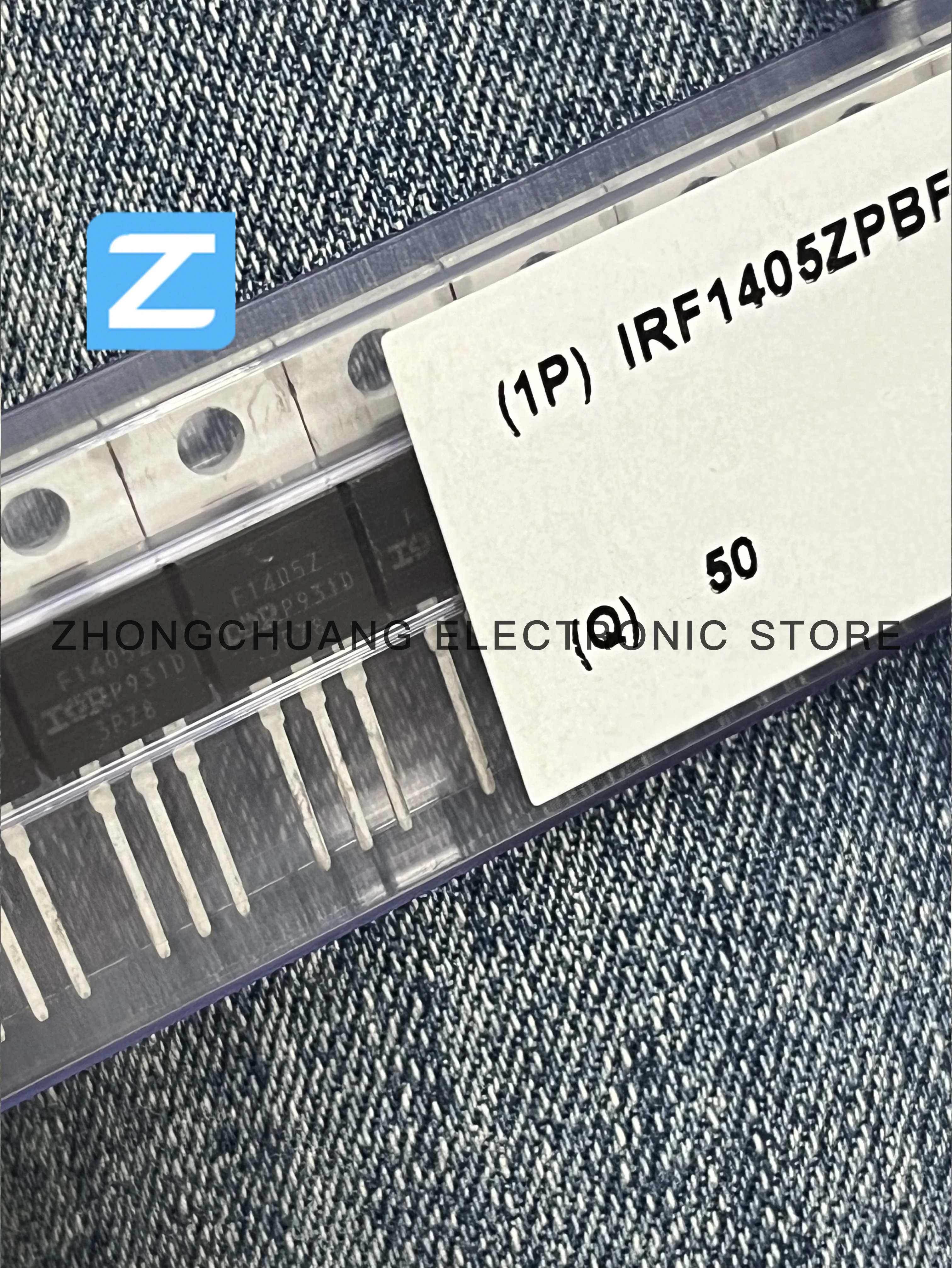 IRF1405ZPBF, IRF1405Z, F1405Z, TO-220, 55V, 75A MOS, original, novo, 1-10 PCes