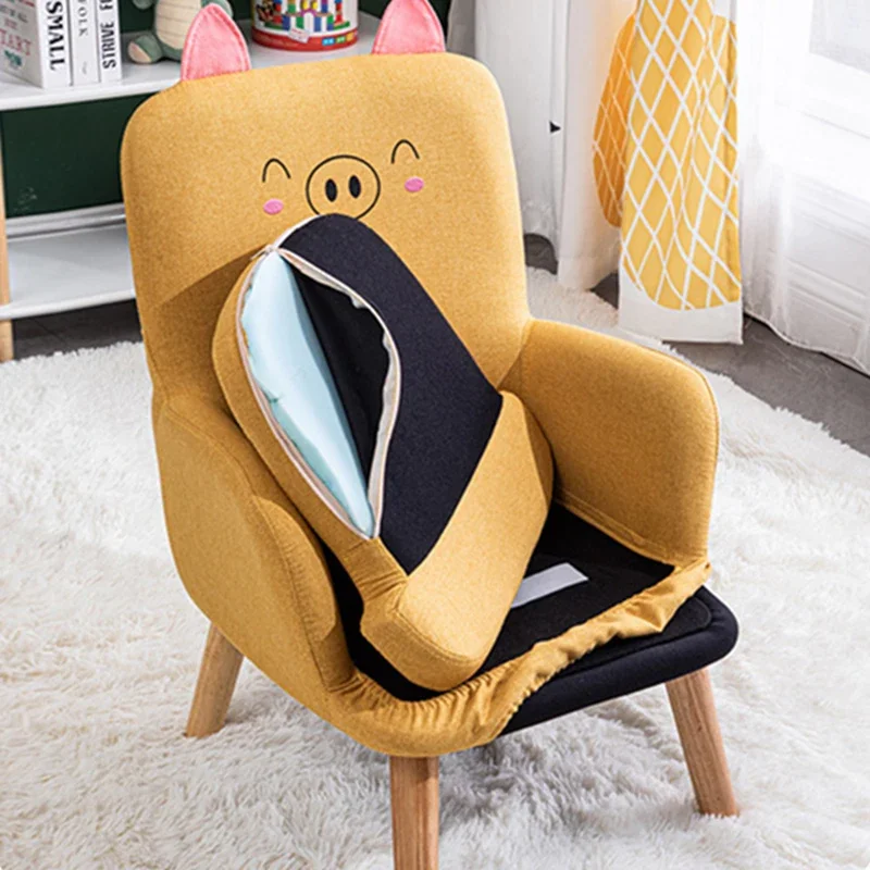 Soft Sofa Study Kinder Couch Reading Armchair Kids House Room Furniture Children's Lounge Puff Canape Enfants Mini Toddler JGY