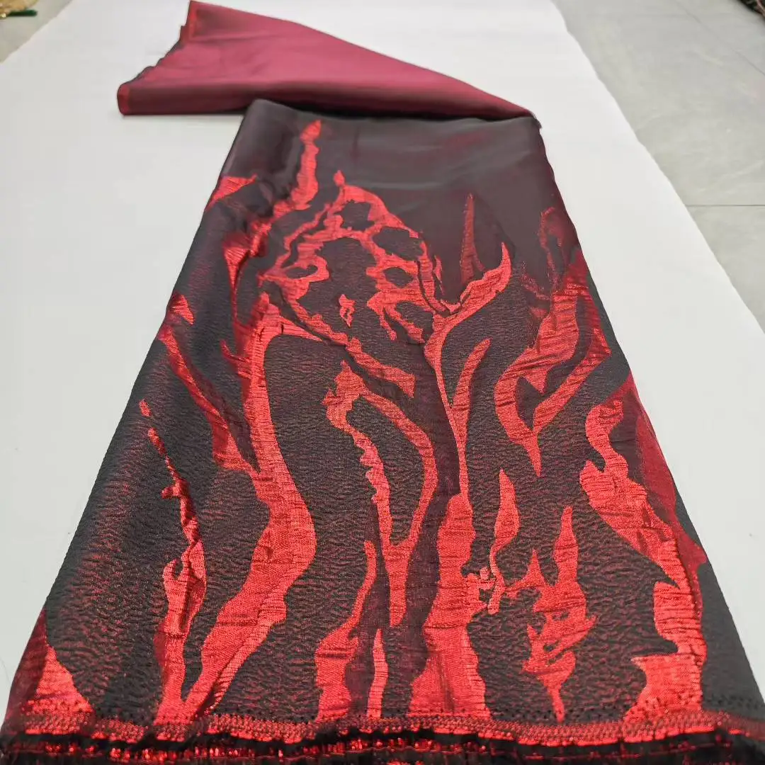 قماش دانتيل مطرز بالترتر الأفريقي الفاخر 2025 جودة عالية العريس النيجيري الزفاف الزفاف التطريز الفرنسية تول الخياطة