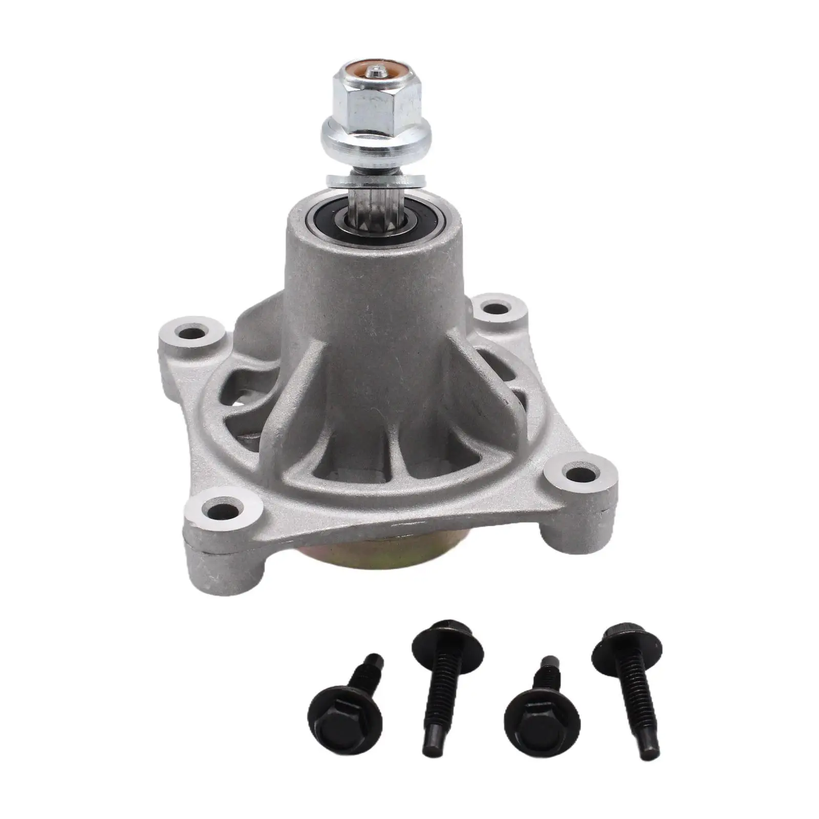 Metal Spindle Assembly Kit Durable Mower Deck Blade Spindle Replacement with Hardware for AYP Husqvarna 48 Inch Deck