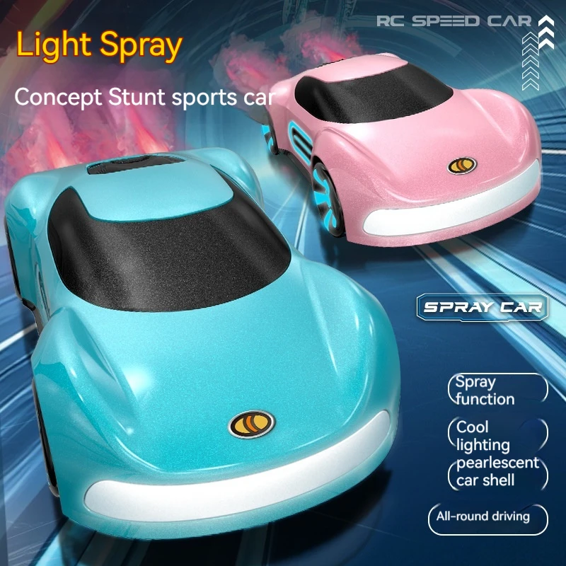 New Gesture Sensor Toy Car With Light Spray 4wd 360 ° Rotation And Horizontal Movement Birthday Gift Toy Car For Boys Aged 6-12