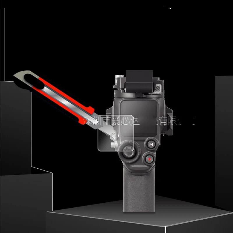 Protector de pantalla de vidrio templado para DJI RS4 RS4Pro, estabilizador de cardán de mano, antiarañazos, película protectora curvada 2.5D, 3 uds.