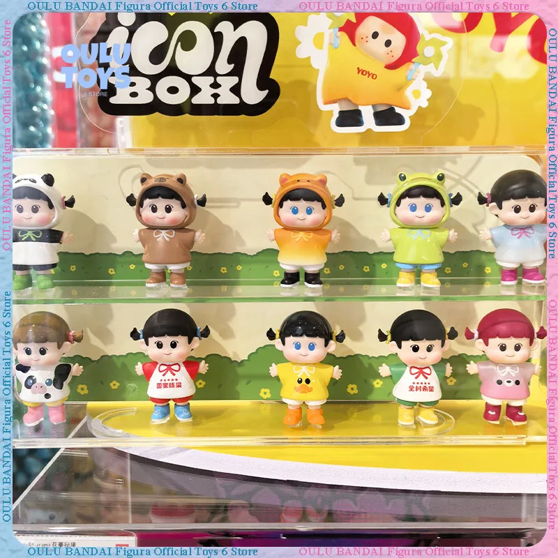 

Аутентичные глухие коробки Miniso Yuuna, игривый плащ, серия Mystery Box, милая Коллекционная модель, украшение для игрушечной комнаты, любимая девушка