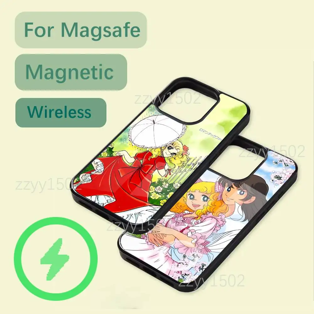 

Candy Candy Anime Phone Case For iPhone 17,16,15,14,13,12,11,Pro,Max,Plus,Mini,SE4,E Magsafe Wireless Charging