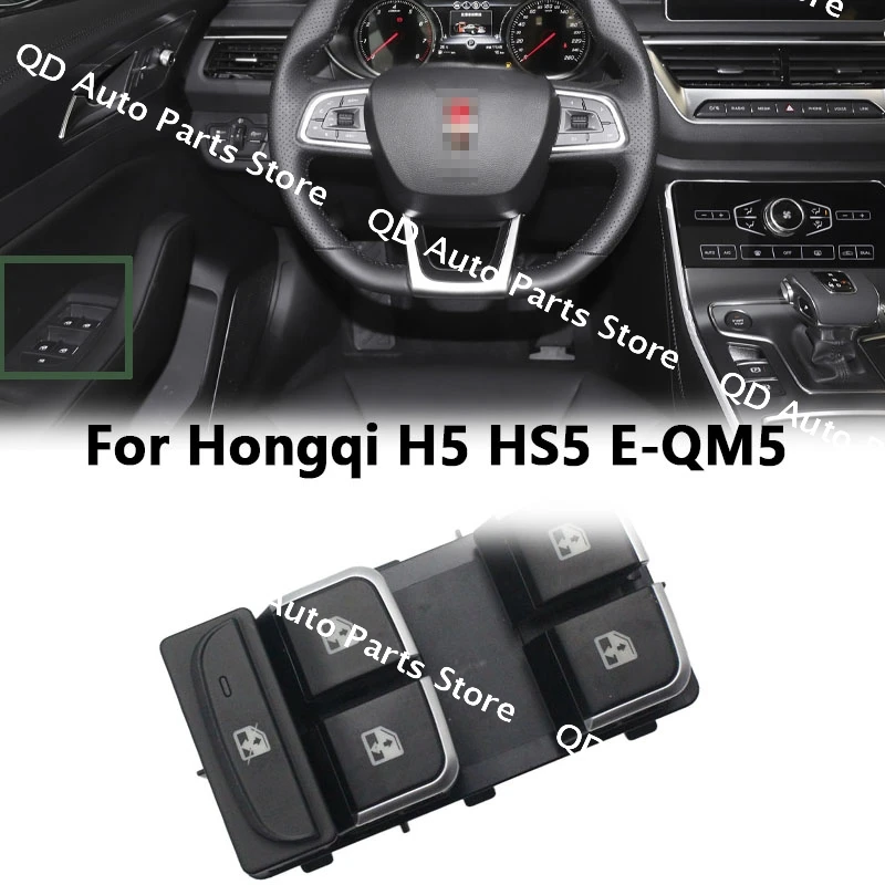 

For Hongqi H5 HS5 E-QM5 Window Switch Button 1PC Car Accessories