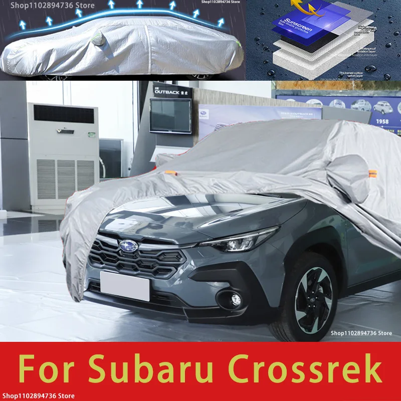 

Защитный чехол для Subaru Crossrek, защита от солнца, защита от охлаждения, автомобильная одежда, защита краски автомобиля