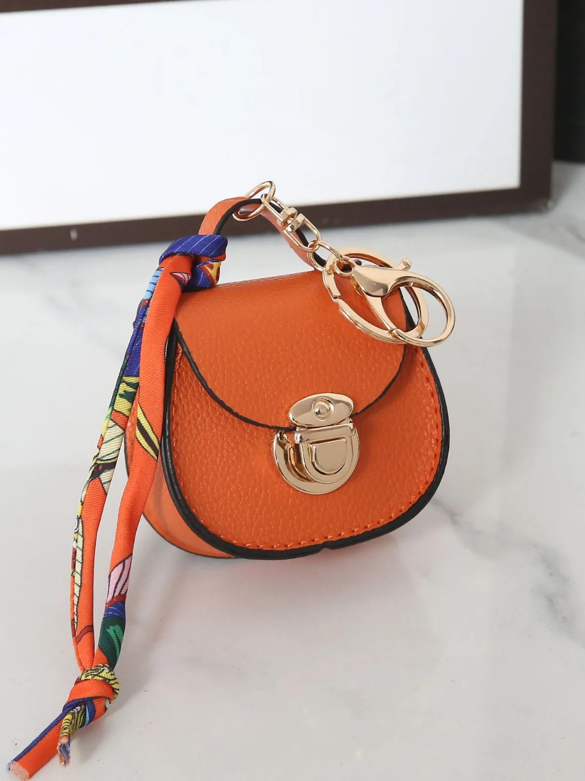 2026 New Versatile Saddle Mini Bag, Coin Purse Pendant with Zipper, Portable Multi-functional Bag Keychain