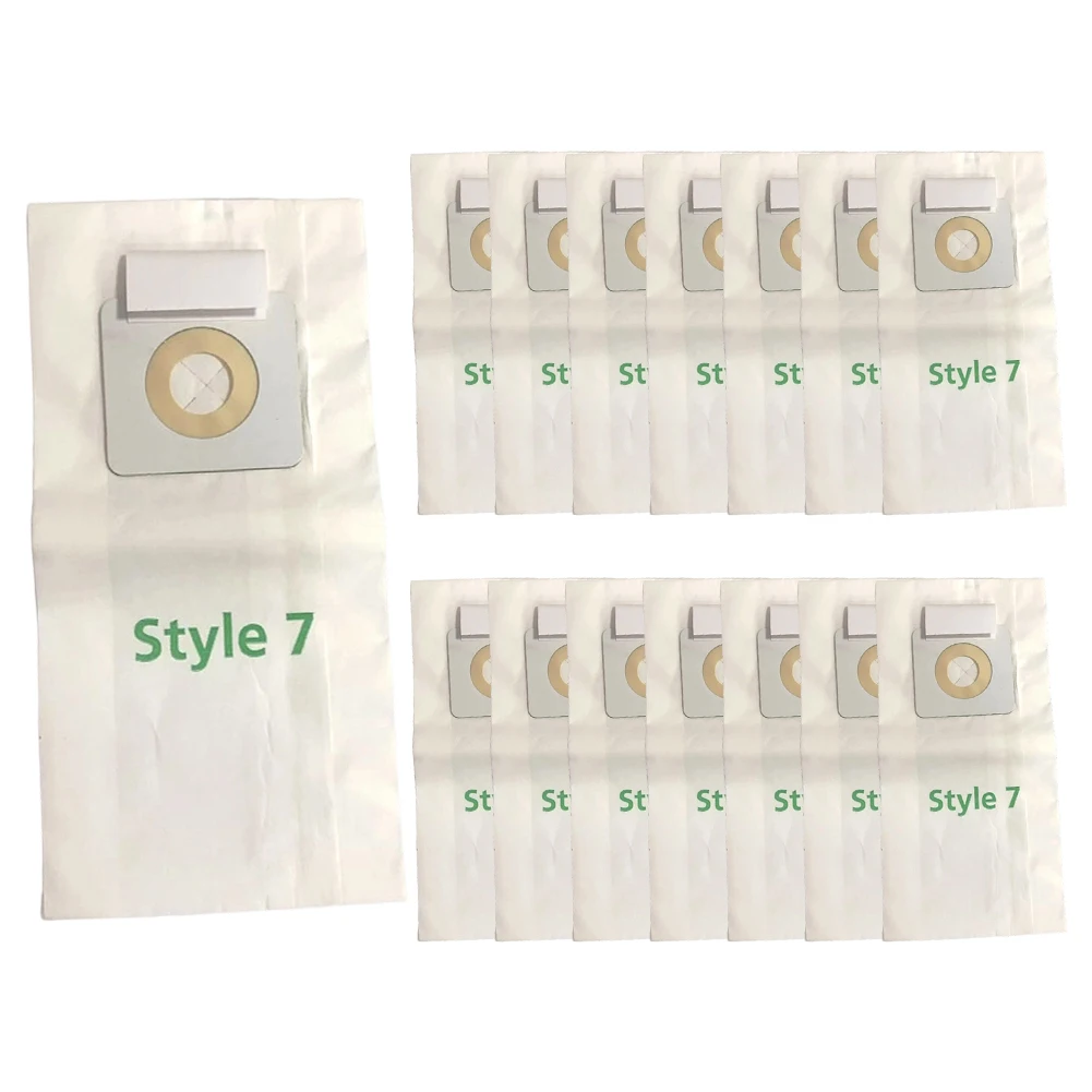 15Pcs HEPA Vacuum Bags For Bissell 6592 Series Upright Cleaner Dust Paper Filter Replacement Accessories