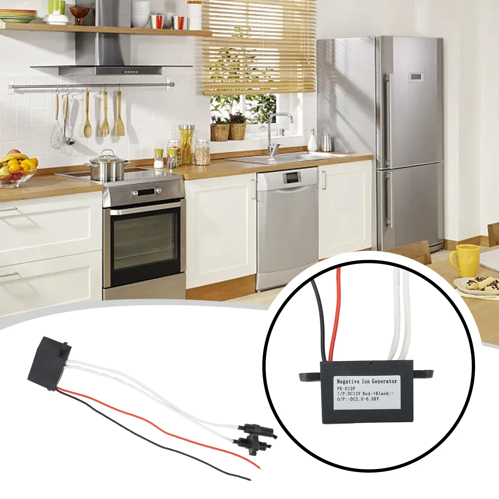 

Генератор DIY Модуль Анионовый Ионизатор Воздуха 12 В постоянного тока DIY Удаление дымки Генератор отрицательных ионов для очистителей воздуха Практичный