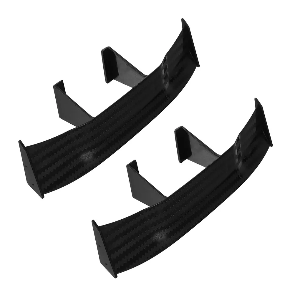 

2Pcs Universal Mini Car Rear Spoiler Wing Small Tail Decoration No Drilling Required Easy Install Spoiler Wing Car Exterior