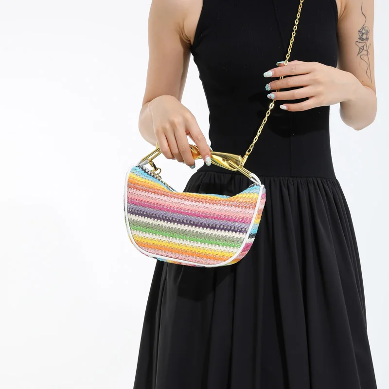 

Fashionable Messenger Bag With Letter Logo And Simple Minimalist Style For Business Women Commuter