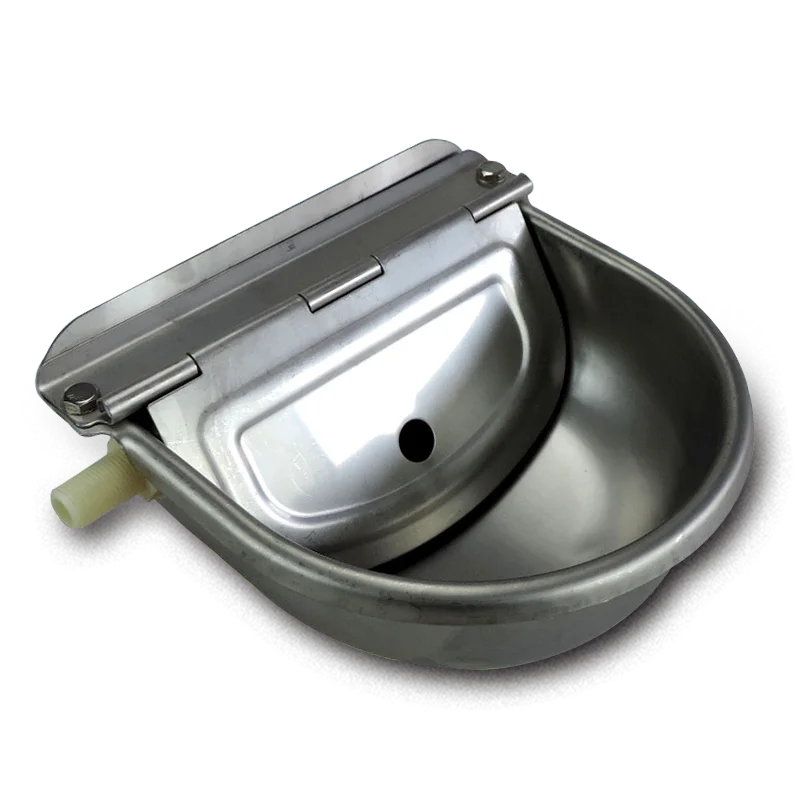 Stainless steel cow drinking bowl Floating ball type cow and sheep drinking bowl Fully automatic water dispenser