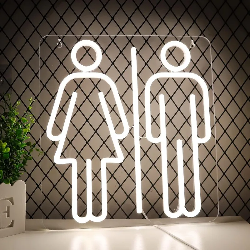 

XM Toilet Neon for Wall Decoration Bedroom for Toilet Toilet Christmas Birthday Party Unique Gift for Loved Ones USB Led Sign