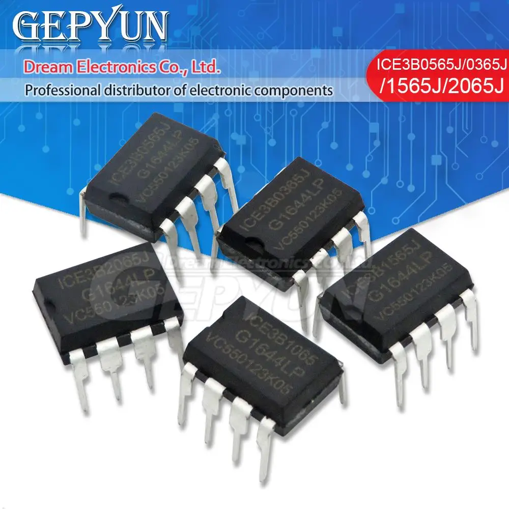 10pcs ICE3B0365J ICE3B0365 DIP-8 ICE3B0565J ICE3B0565 ICE3B1065 ICE3B1565J ICE3B1565 ICE3B2065J ICE3B2065 ICE3A0565 3B0565J