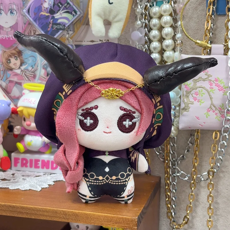 

10cm Game Identity V Priestess Plushie Toys Stuffed Doll Cute Fiona Gilman Decorative Plush Pendant Keychain Doll Holiday Gifts