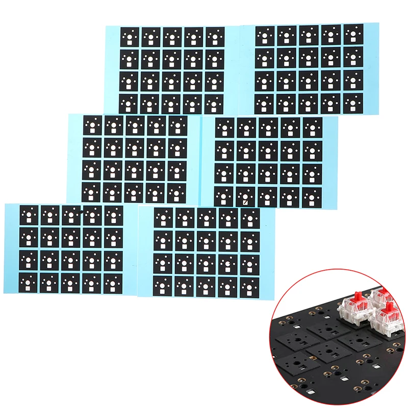 PCB Switch Pad Pads Stickers Foam EVA PE PORON Material For Gasket Improve Sound Quality BM60 BM65 BM68 XD64 BM80