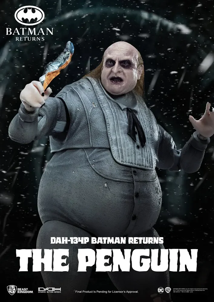Beast Kingdom Batman Returns The Penguin DAH 134B 134P 134SP 135P Dynamic Heroes Poseable Action Figure Collectible Fan Gift